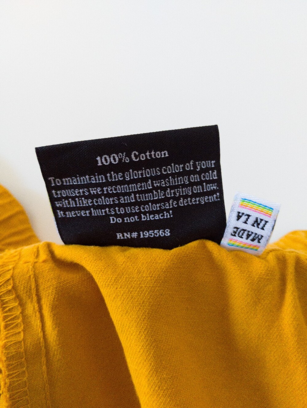 Big Bud Press Mustard Heavyweight Pleated Trousers Pants XL Cotton - Picture 5 of 10